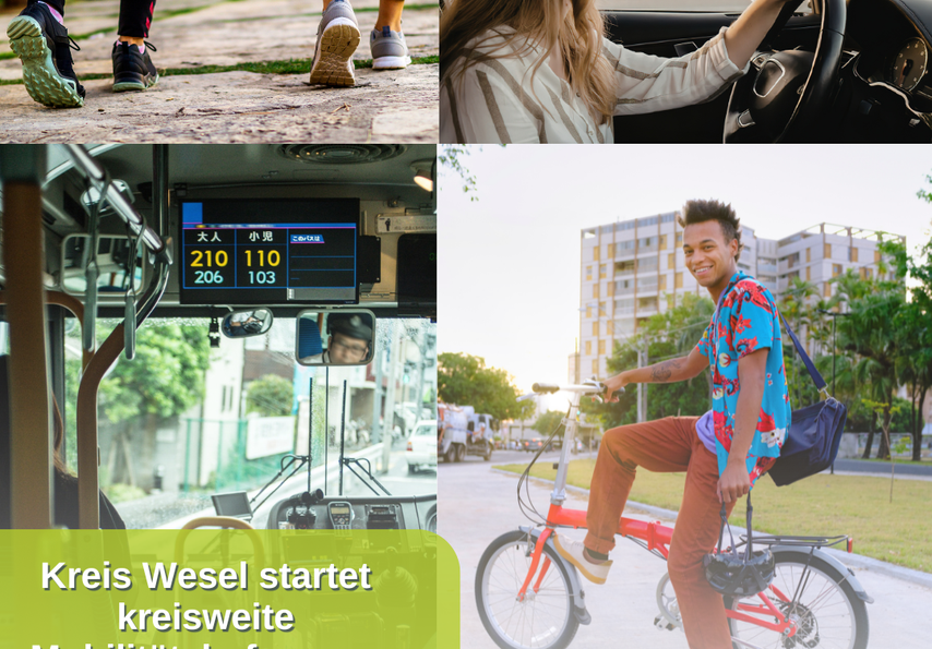 Wesel district launches district-wide mobility survey
