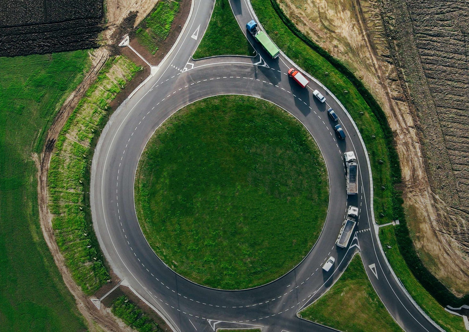 Straßenplanung Kreisverkehr Lauf a.d. Pegnitz