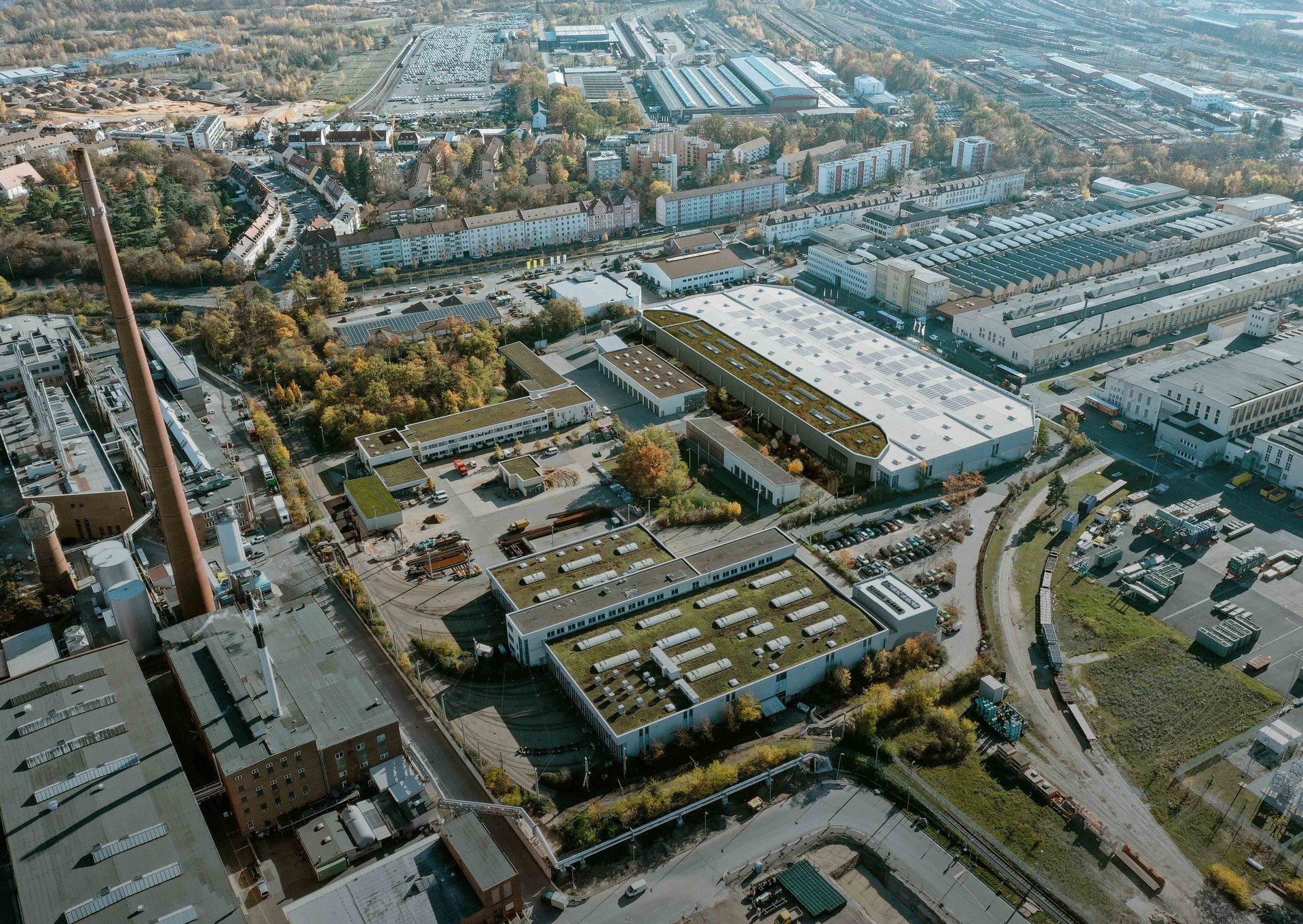 Erweiterung Straßenbahnbetriebshof Nürnberg