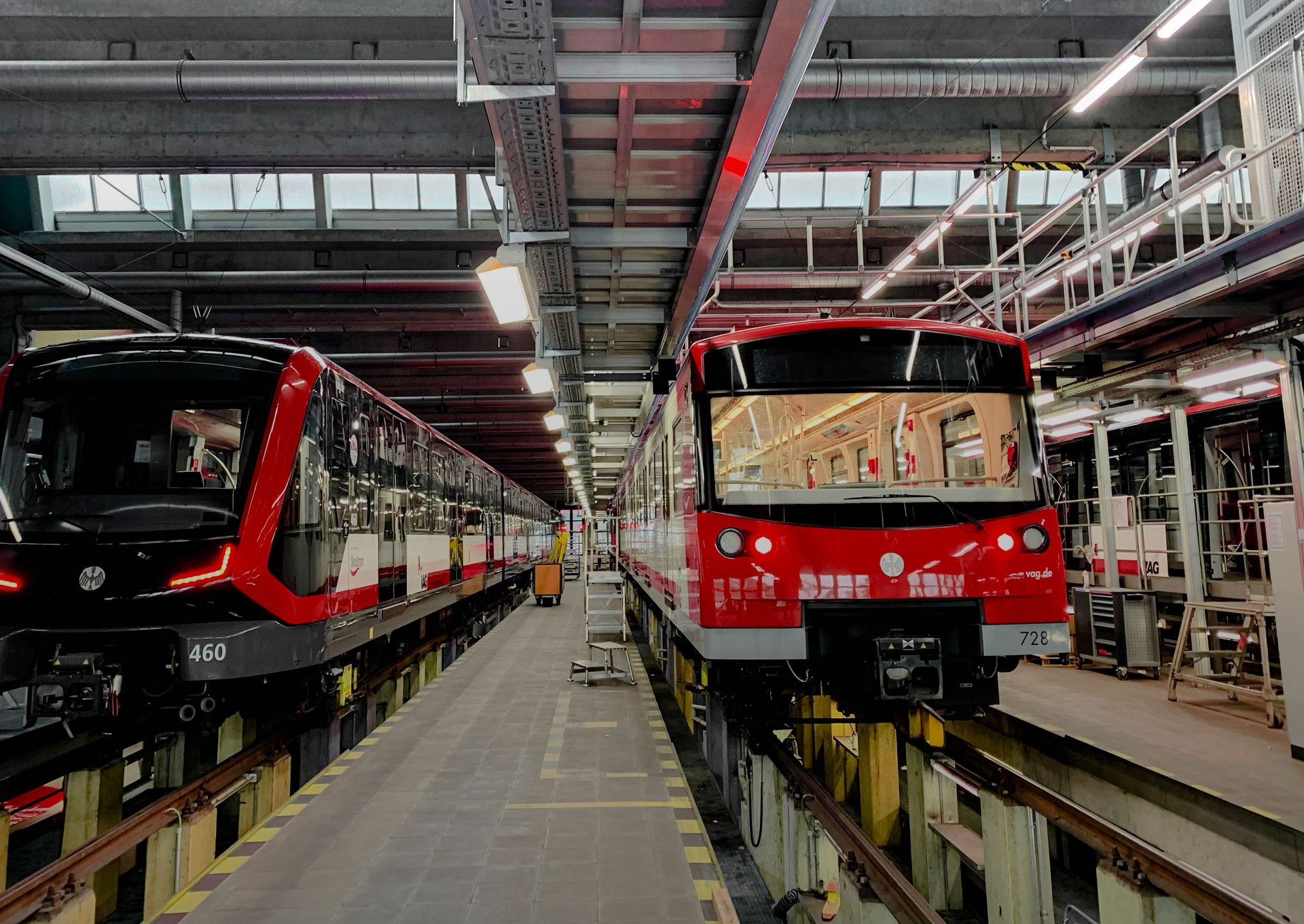 Umbau U-Bahn Werkstatt Nürnberg